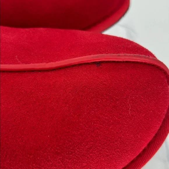 UGG SCUFF TERRACOTTA SUEDE MOCCASIN SLIP ON SLIPPER - Picture 6 of 10